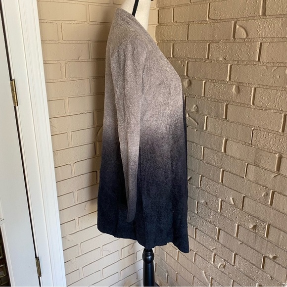 Barefoot Dreams Bamboo Chic Lite Calypso Wrap Ombre Cardigan S/M Style 436 - Picture 2 of 7